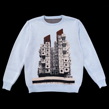 カプセルタワービル セーター／Capsule Tower Building sweater