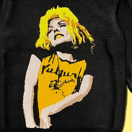 デビー・ハリー（ブロンディ）セーター／Debbie Harry (Blondie) sweater