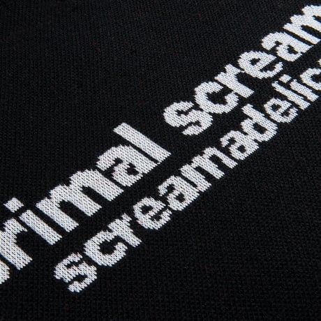 Primal Scream "screamadelica" CREWNECK SWEATER / BLACK