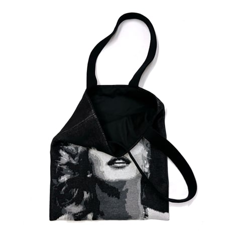 マリリン・モンロー ニットバッグ／Marilyn Monroe Knit Tote Bag