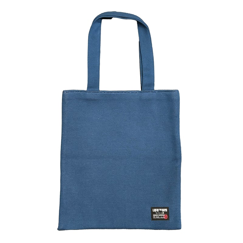 ルパン三世 ニットトートバッグ〈スモーキーブルー〉 | AMIMONO