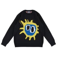Primal Scream "screamadelica" CREWNECK SWEATER / BLACK