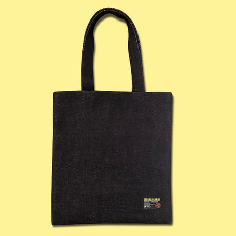 デビー・ハリー（ブロンディ）ニットバッグ・バッジ付き／Debbie Harry (Blondie) knit bag with badge