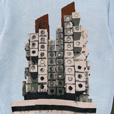 カプセルタワービル セーター／Capsule Tower Building sweater