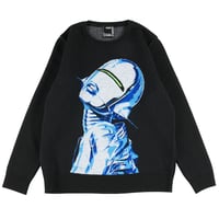 SORAYAMA' CREW NECK SWEATER 'SEXY ROBOT' M size