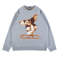 グレムリン「ギズモ」セーター／GREMLINS 「GIZMO」CREW NECK SWEATER