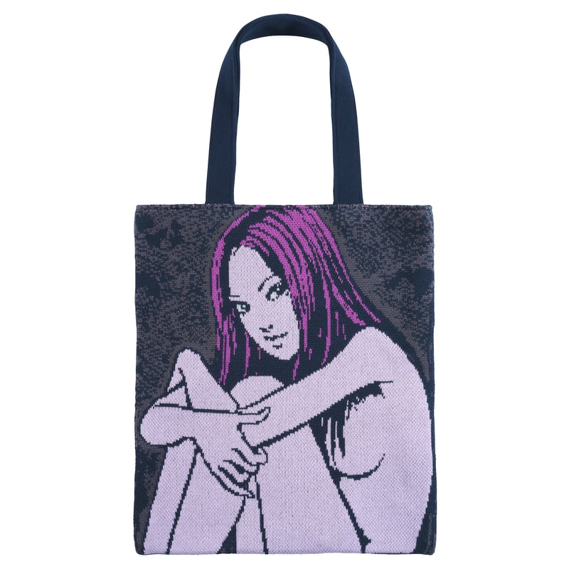 富江 KNIT TOTE BAG「富江 C」 | AMIMONO☆HORINOUCHI SHOP