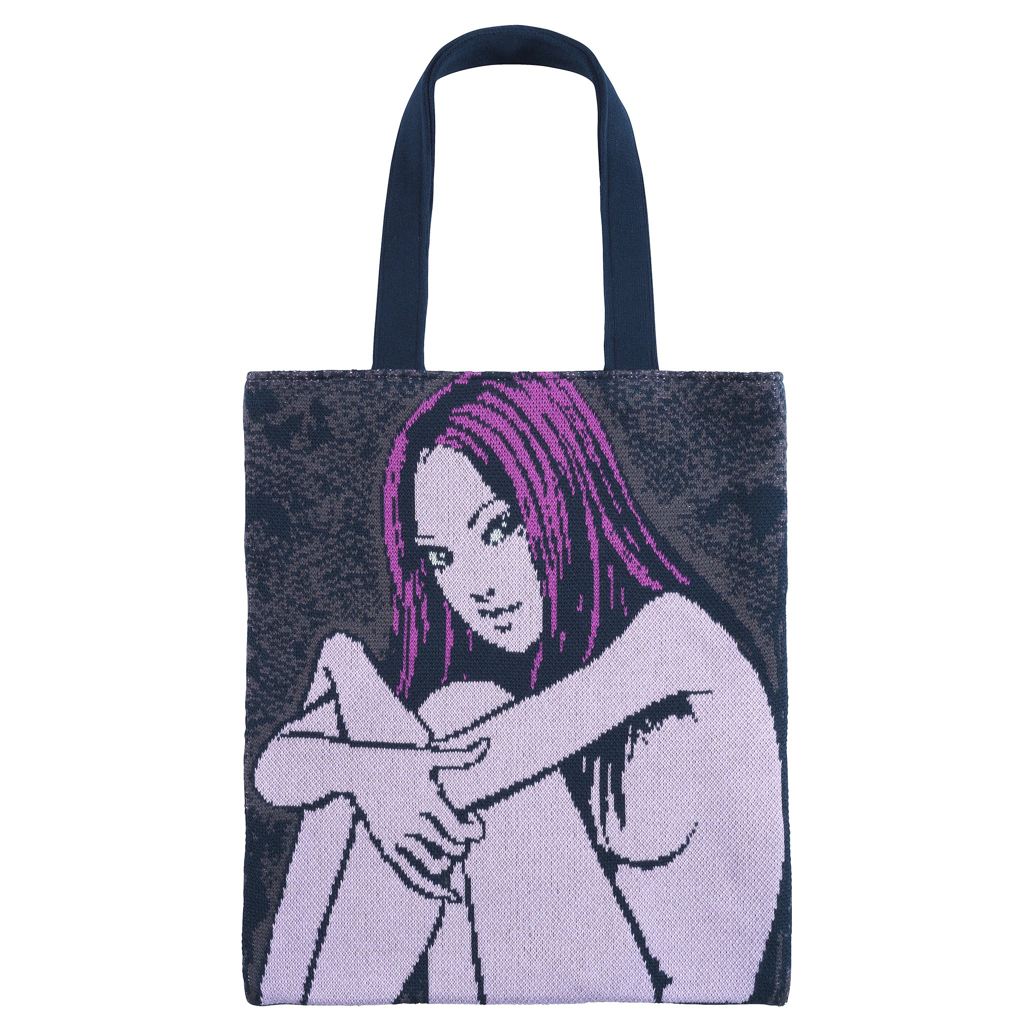 富江 KNIT TOTE BAG「富江 C」 | AMIMONO☆HORINOUCHI SHOP