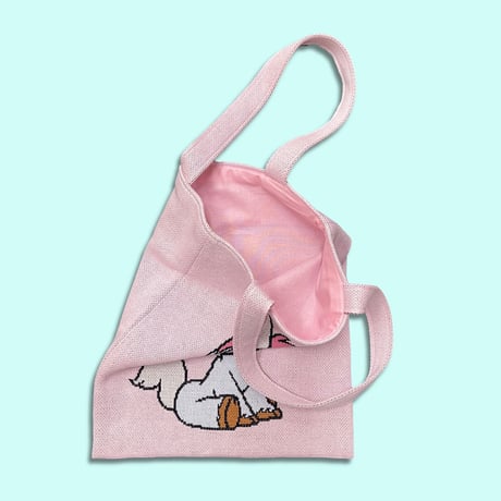 ユニコ・ニットバッグ／UNICO Knit Tote〈PINK〉