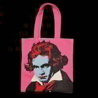 パンダコパンダ・ニットトートバッグ〈ワインレッド〉 | AMIMONO