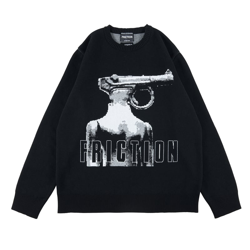 【関税込み】Alchemist グレー Hunger Strike フーディ KNIT GANG COUNCIL 