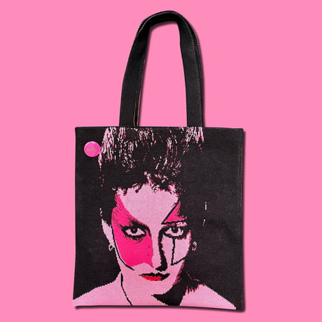 JORDAN Knit Tote Bag with Badge