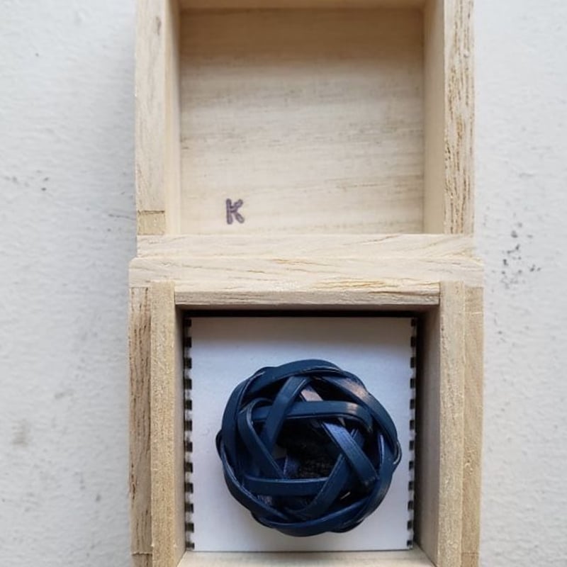 職人によるハンドメイドの一点物】竹のかみどめ（紺碧） | solairodays