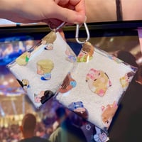 🤍PVC Square Pouch🧸