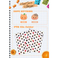 🍊Need Some Vitamins?🍊Keyring / File Folder