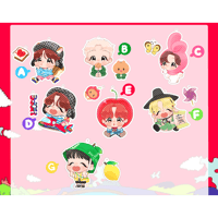 ❤️2025 HOPE WORLD❤️KEYRING SET