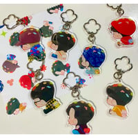 🖤🧡PTD ON STAGE keyring🧡🖤 with Naskan loop