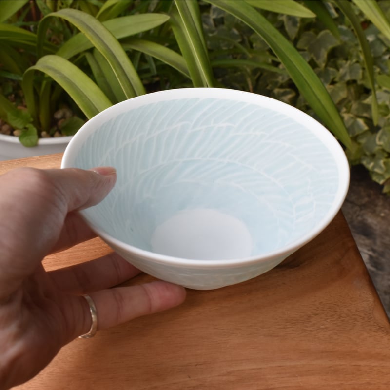 アンパル陶房】宮良断 透 ボウル 大 | かさねあわせ