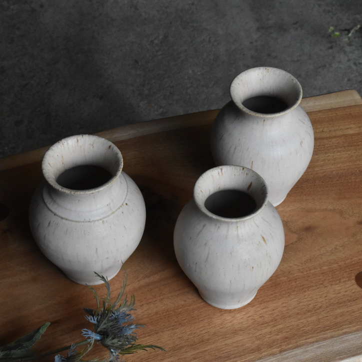 京焼華善窯窯変花瓶華道家元池坊花器