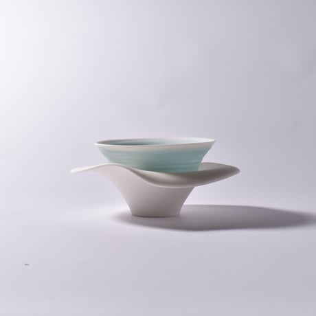 【アンパル陶房】宮良断　透 茶器（海風）B