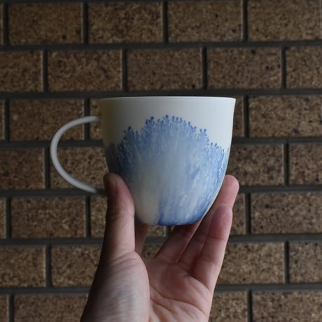 【片瀬有美子】moca (青) mug ( L )