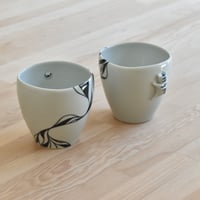 【和将窯】ねこのかくれんぼカップ
