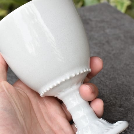【和将窯】Unleash ワイングラス 白