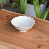 【一菁陶園】練込みマーブル 白 お茶碗