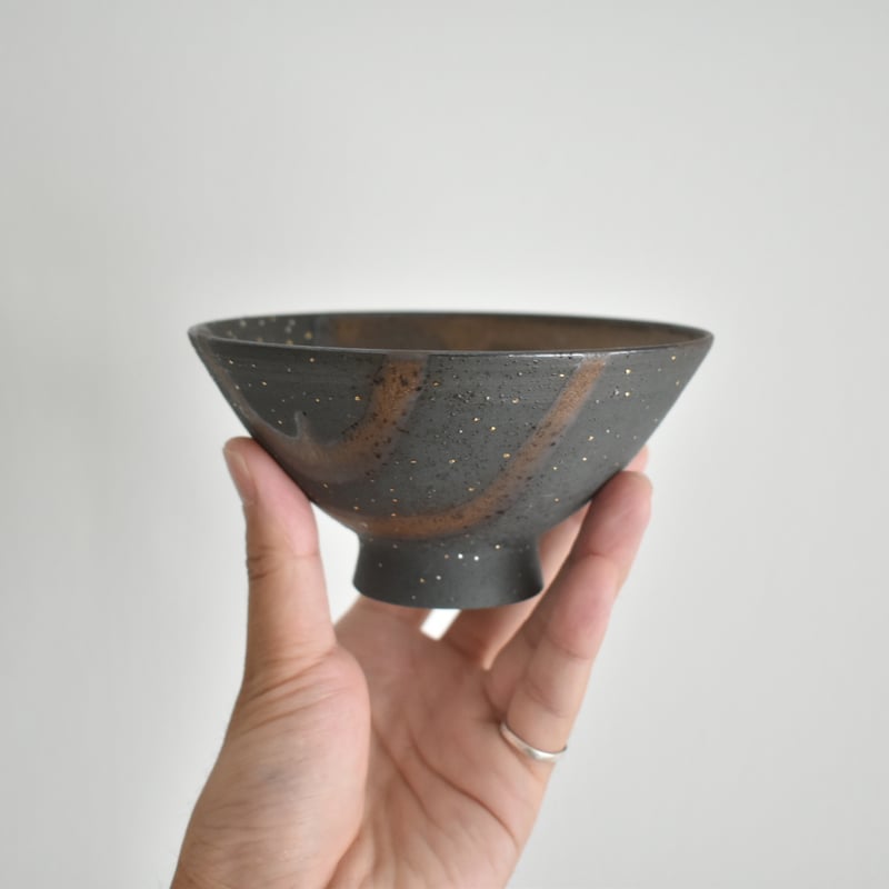 山口由水 星くず お茶碗 大2個(瀬戸焼、有田焼など好きな方に) 山口由次】星くず お茶碗 大 | かさねあわせ