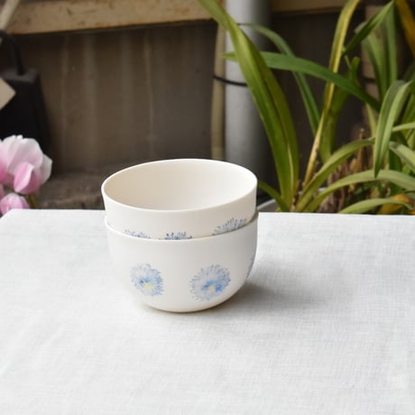 【片瀬有美子】moca (青) bowl