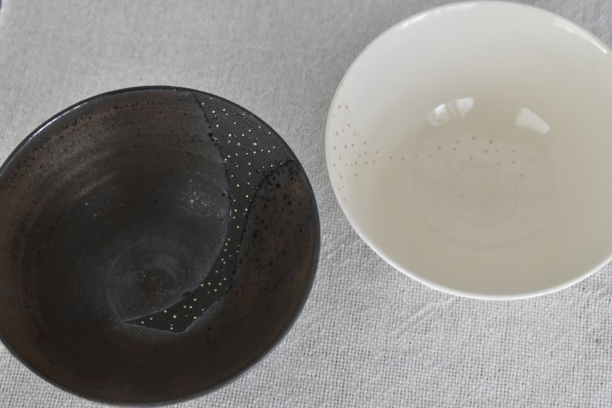 山口由水 星くず お茶碗 大2個(瀬戸焼、有田焼など好きな方に) 山口由水 星くず お茶碗 大(瀬戸焼、有田焼など好きな方に) 食器