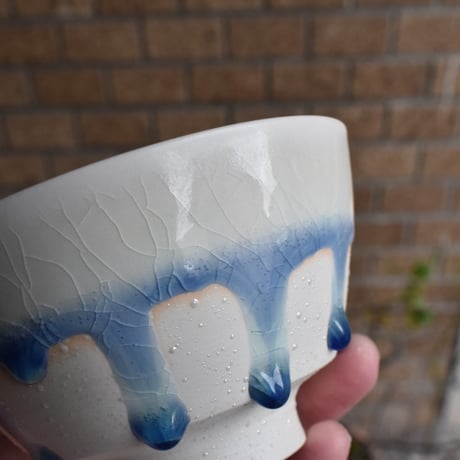【山口由次】Veil 虹 お茶碗