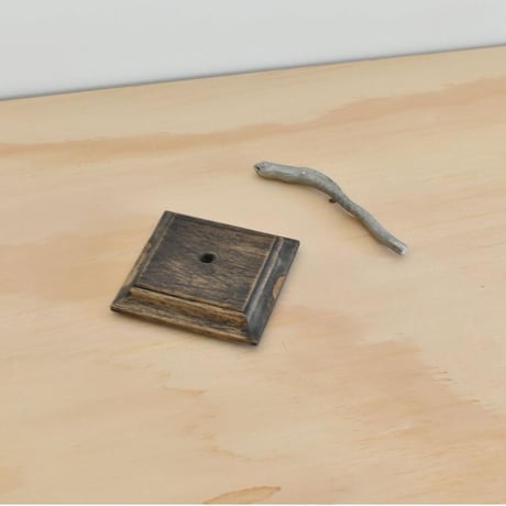 【金細工まつ】琉球錫器 純錫 チンアナゴのカードスタンド