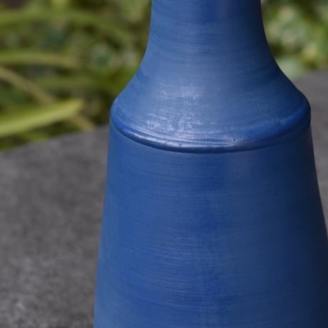 【本田星陶所】ブルーシルエット 花器