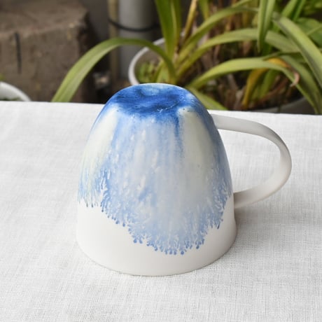 【片瀬有美子】moca (青) mug ( L )