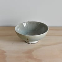 【一菁陶園】粉引 青 ご飯茶碗 φ12.5cm
