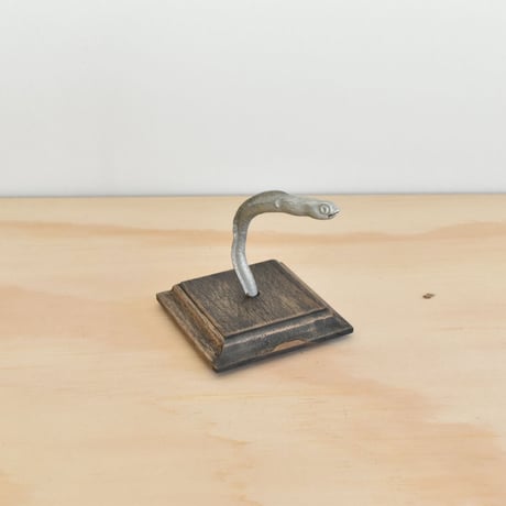 【金細工まつ】琉球錫器 純錫 チンアナゴのカードスタンド