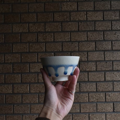 【山口由次】Veil 虹 お茶碗