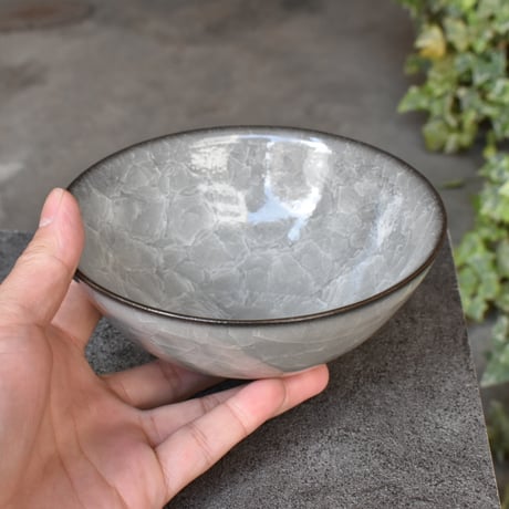 【Celadon labo】大橋哲哉 米色瓷茶碗