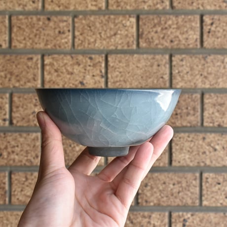 【Celadon labo】大橋哲哉 瑠璃青磁茶碗