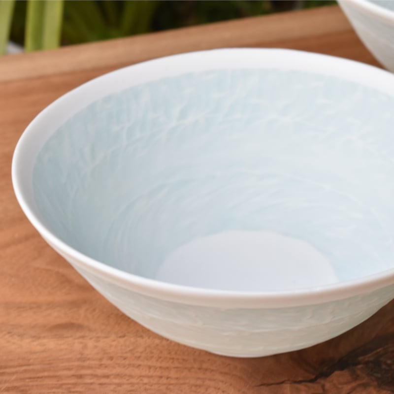 アンパル陶房】宮良断 透 ボウル 大 | かさねあわせ