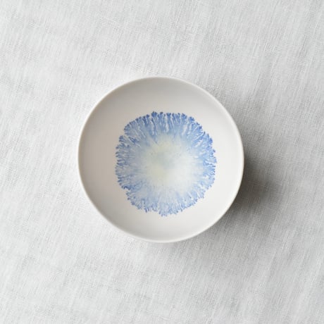 【片瀬有美子】moca (青) rice bowl (round)