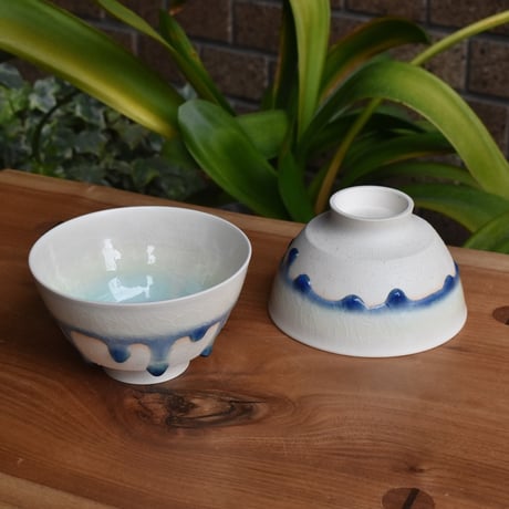 【山口由次】Veil 虹 お茶碗