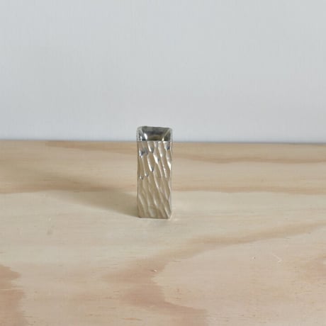 【金細工まつ】琉球錫器 純錫一輪挿 ビーグ