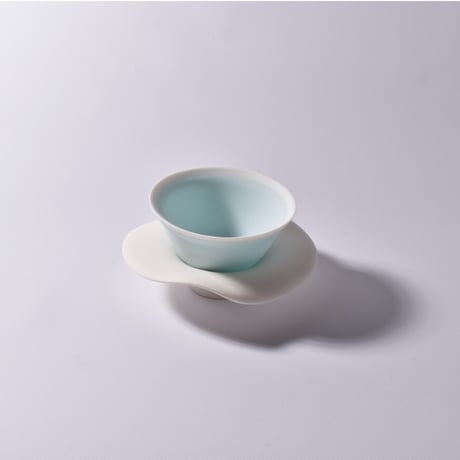 【アンパル陶房】宮良断　透 茶器（海風）A