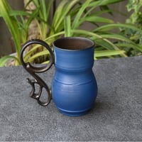 西隆行さん　グラス（大）　ボウル アートを感じる美しい陶器 作家【西 隆行 / Nishi Takayuki】雫