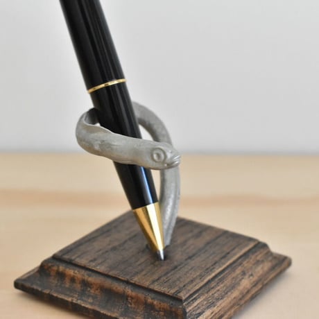【金細工まつ】琉球錫器 純錫 チンアナゴのリングスタンド