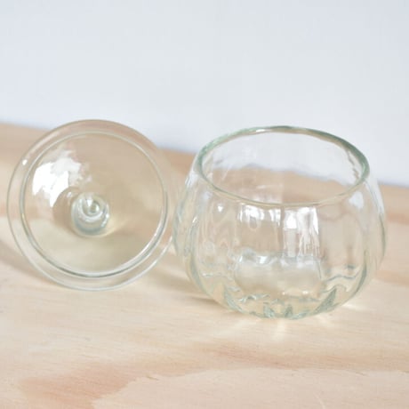 【glass32】黒糖入れ 縦モール