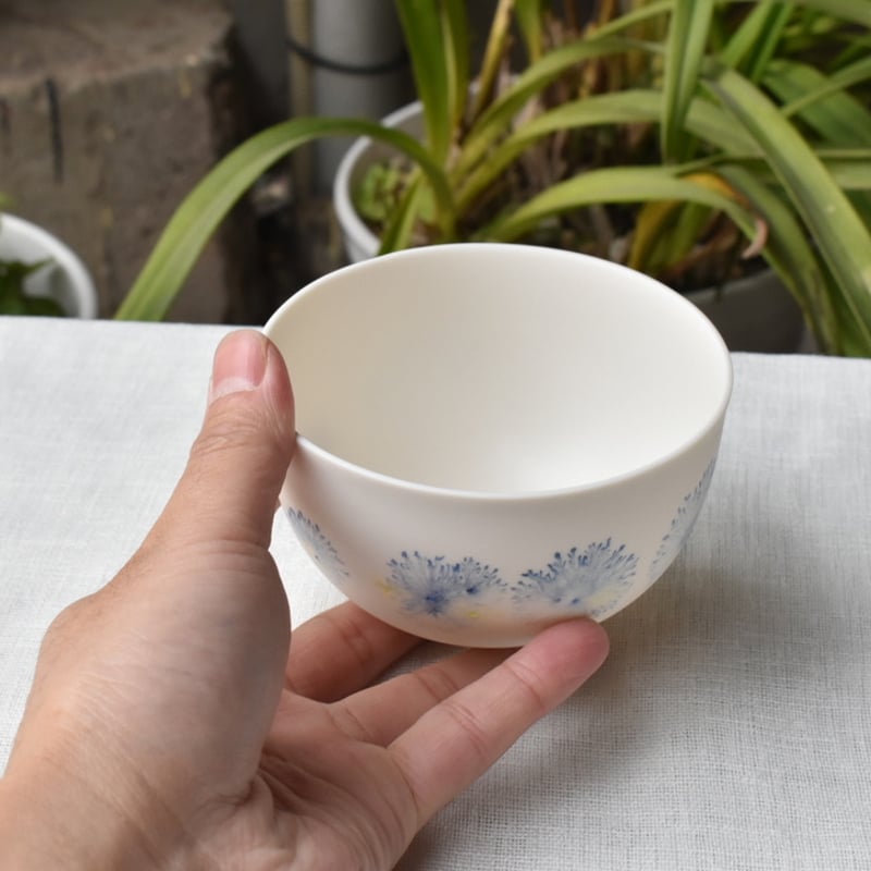 片瀬有美子】moca (青) bowl | かさねあわせ