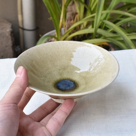 【阿部恵里】中鉢 灰釉